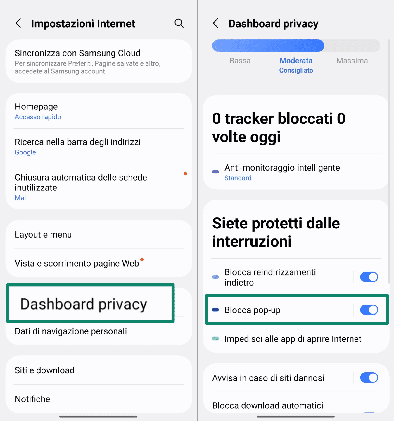 Tap Block Pop Ups It