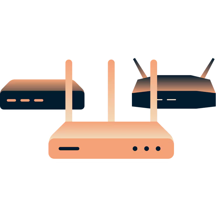3種類のルーター