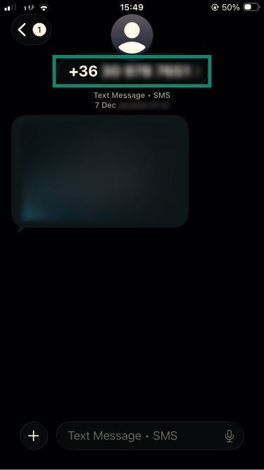 How to block unwanted messages on iOS default messaging app.