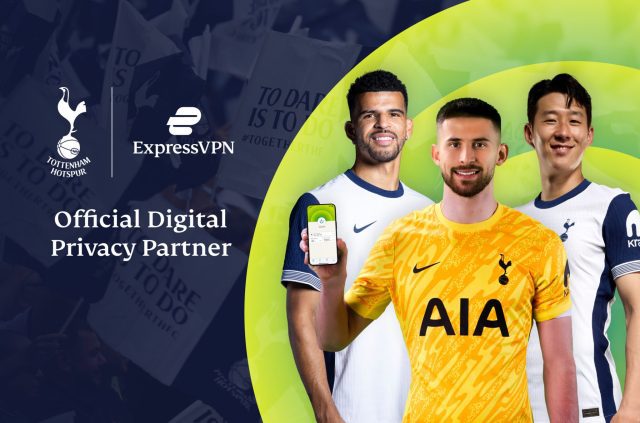 ExpressVPN e Tottenham Hotspur uniscono le forze per proteggere la privacy dei fan