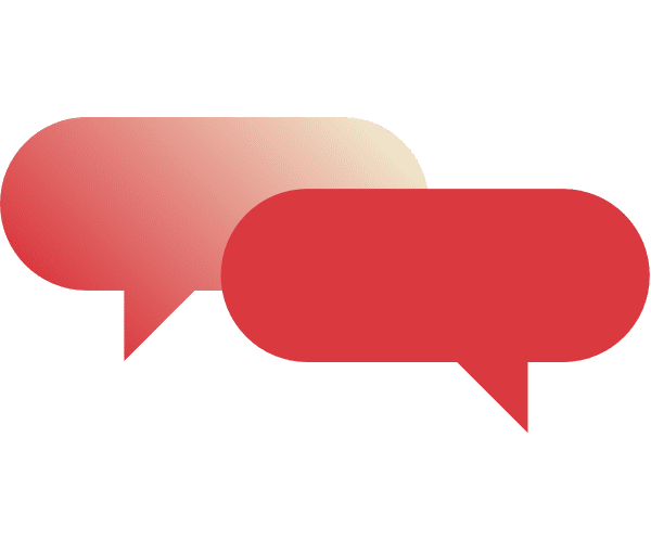 Nuvolette della chat di supporto 24 ore su 24.