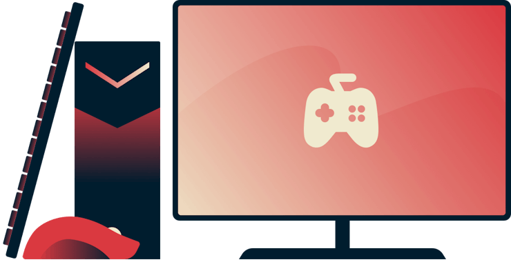 Giocare su PC Windows con una VPN.