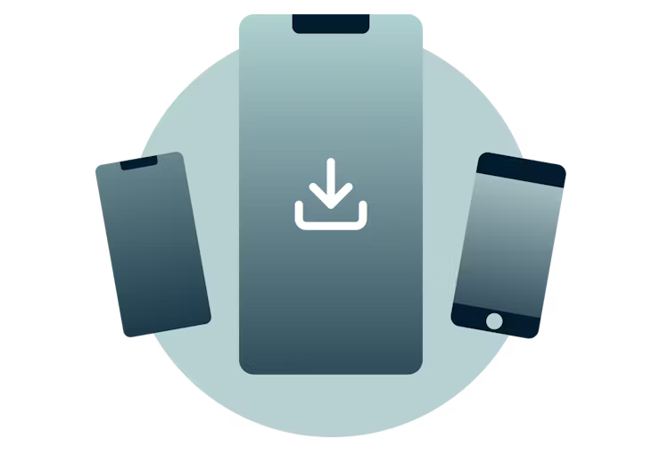 Λήψη εικονιδίου στις κινητές συσκευές. 