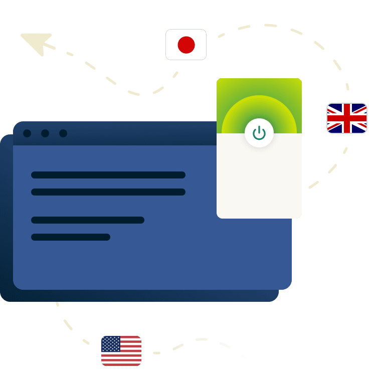 Brug ExpressVPN-browserudvidelsen til et GUI.