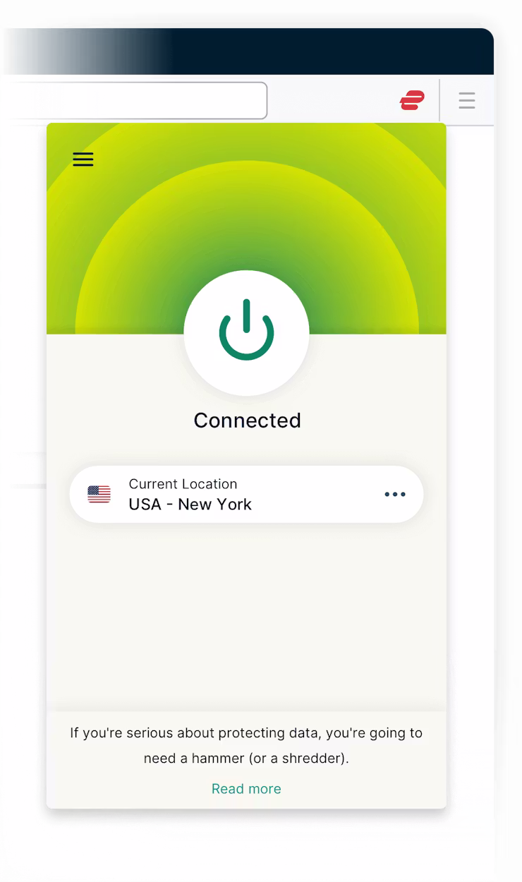 A Firefox VPN funkciói.